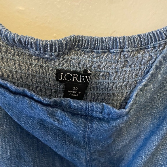 J. Crew Pleates Chambray Dress - Picture 5 of 5